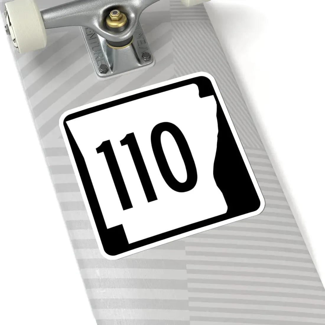 Arkansas 110 1970 (Arkansas) (Road Sign) STICKER Vinyl Kiss-Cut Decal - The Sticker Space