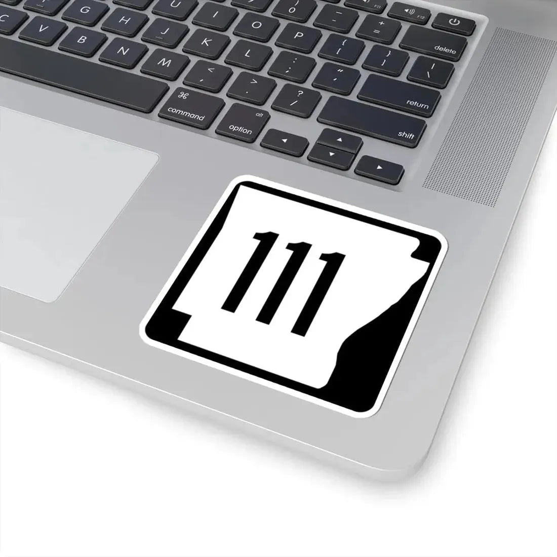 Arkansas 111 1970 (Arkansas) (Road Sign) STICKER Vinyl Kiss-Cut Decal - The Sticker Space