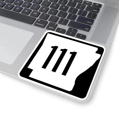 Arkansas 111 1970 (Arkansas) (Road Sign) STICKER Vinyl Kiss-Cut Decal - The Sticker Space