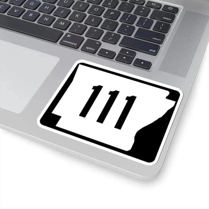 Arkansas 111 (Arkansas) (Road Sign) STICKER Vinyl Kiss-Cut Decal - The Sticker Space
