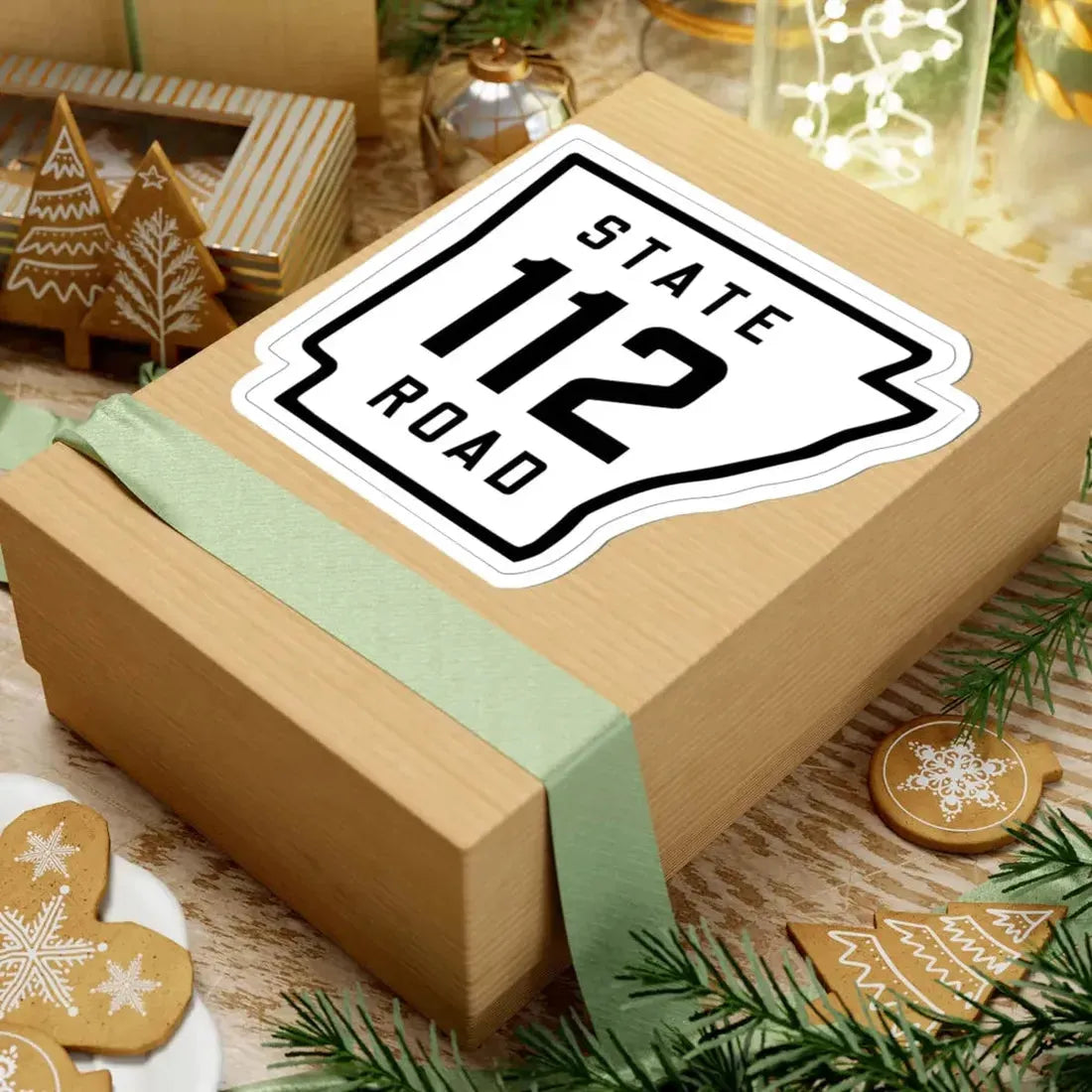 Arkansas 112 1926 (Arkansas) (Road Sign) STICKER Vinyl Kiss-Cut Decal - The Sticker Space