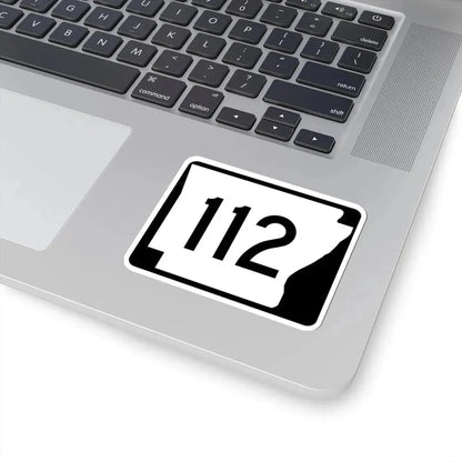 Arkansas 112 (Arkansas) (Road Sign) STICKER Vinyl Kiss-Cut Decal - The Sticker Space