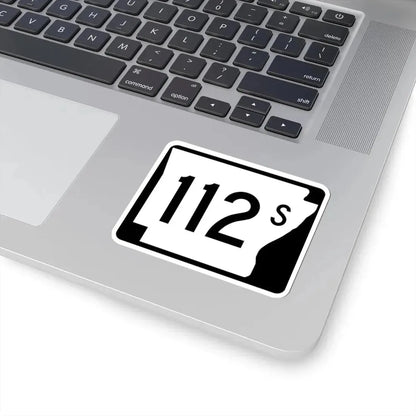Arkansas 112S (Arkansas) (Road Sign) STICKER Vinyl Kiss-Cut Decal - The Sticker Space