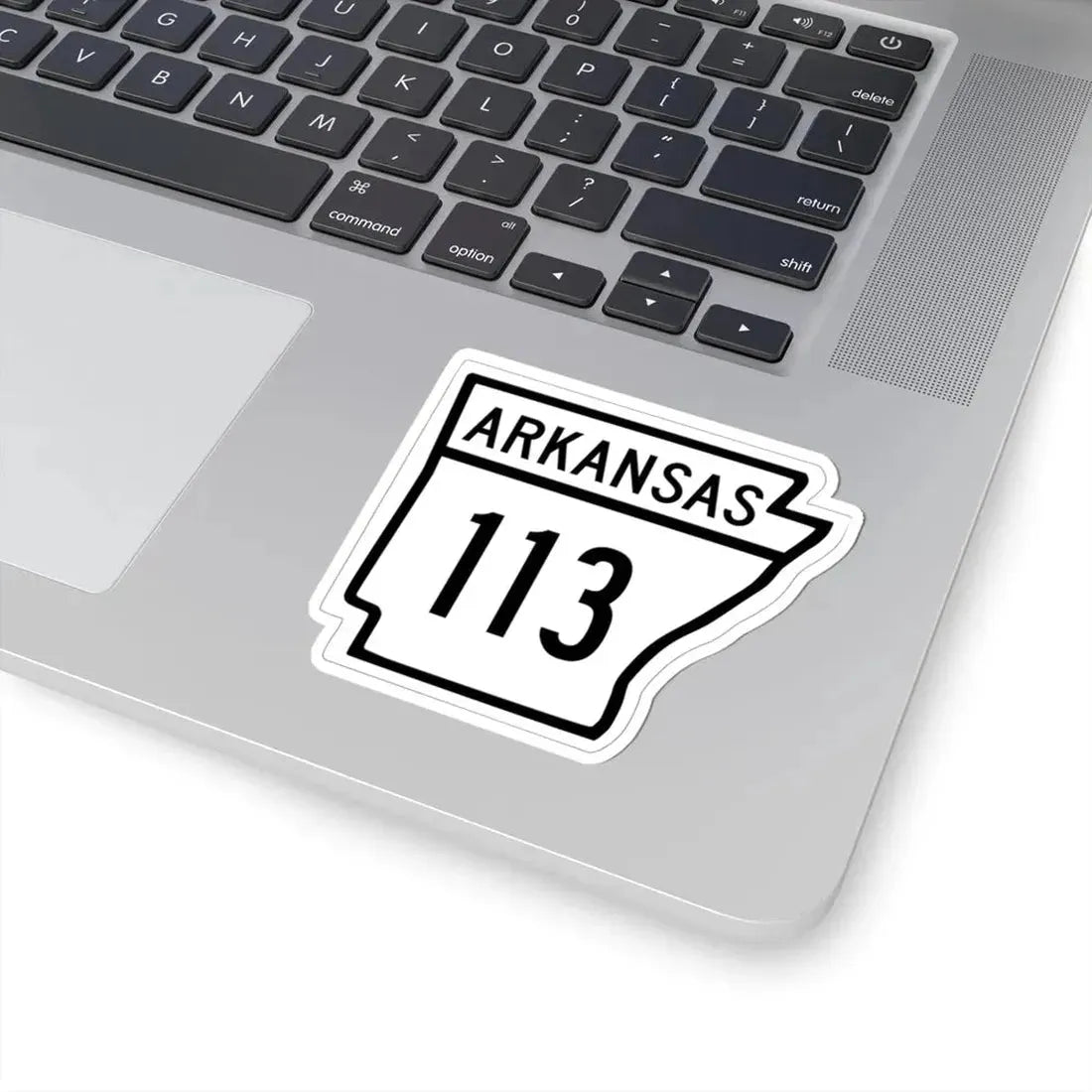 Arkansas 113 1948 (Arkansas) (Road Sign) STICKER Vinyl Kiss-Cut Decal - The Sticker Space