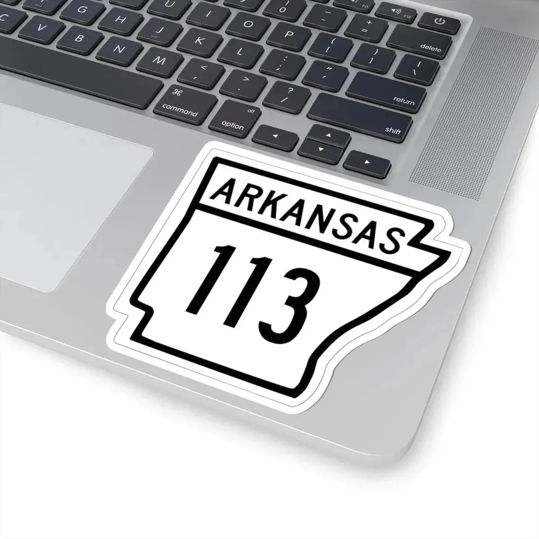 Arkansas 113 1948 (Arkansas) (Road Sign) STICKER Vinyl Kiss-Cut Decal - The Sticker Space