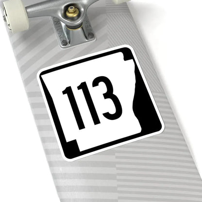 Arkansas 113 1970 (Arkansas) (Road Sign) STICKER Vinyl Kiss-Cut Decal - The Sticker Space