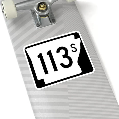 Arkansas 113S (Arkansas) (Road Sign) STICKER Vinyl Kiss-Cut Decal - The Sticker Space