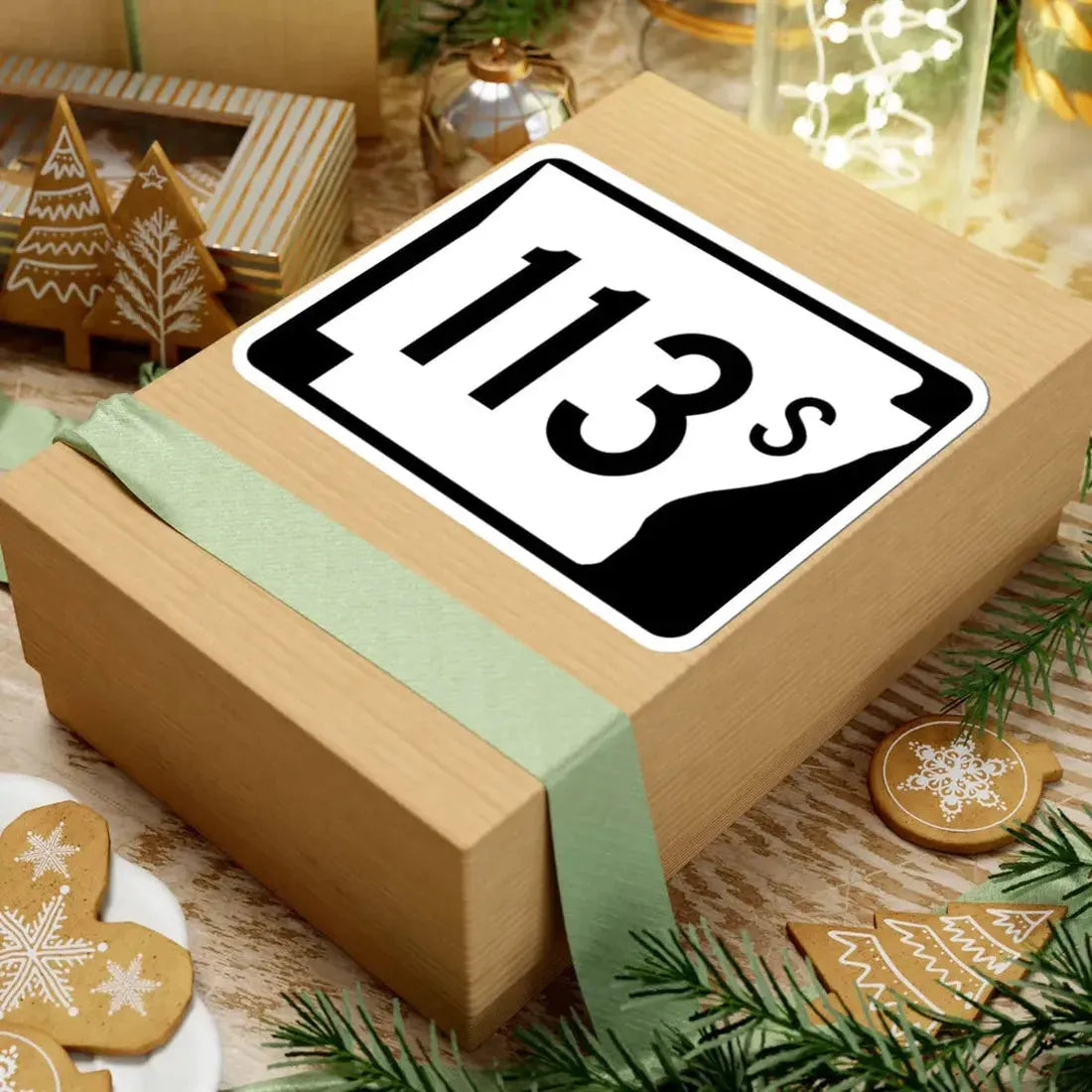 Arkansas 113S (Arkansas) (Road Sign) STICKER Vinyl Kiss-Cut Decal - The Sticker Space