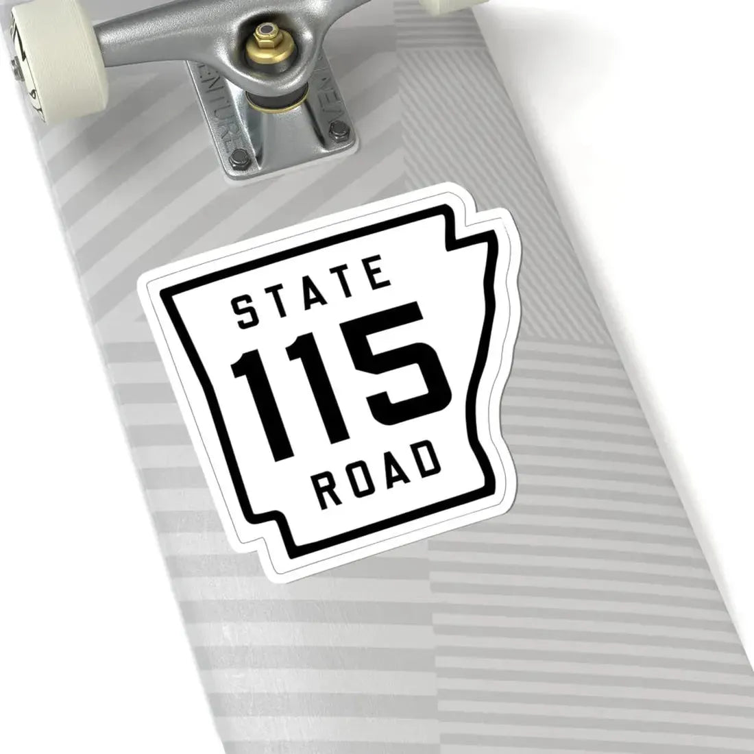 Arkansas 115 1926 (Arkansas) (Road Sign) STICKER Vinyl Kiss-Cut Decal - The Sticker Space