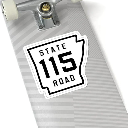 Arkansas 115 1926 (Arkansas) (Road Sign) STICKER Vinyl Kiss-Cut Decal - The Sticker Space