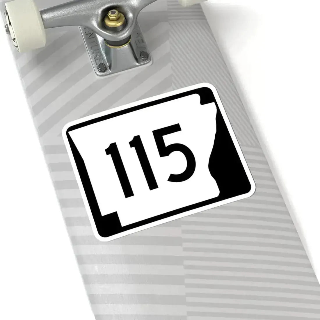 Arkansas 115 (Arkansas) (Road Sign) STICKER Vinyl Kiss-Cut Decal - The Sticker Space