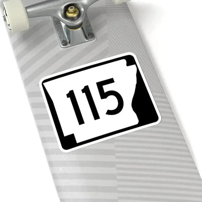 Arkansas 115 (Arkansas) (Road Sign) STICKER Vinyl Kiss-Cut Decal - The Sticker Space