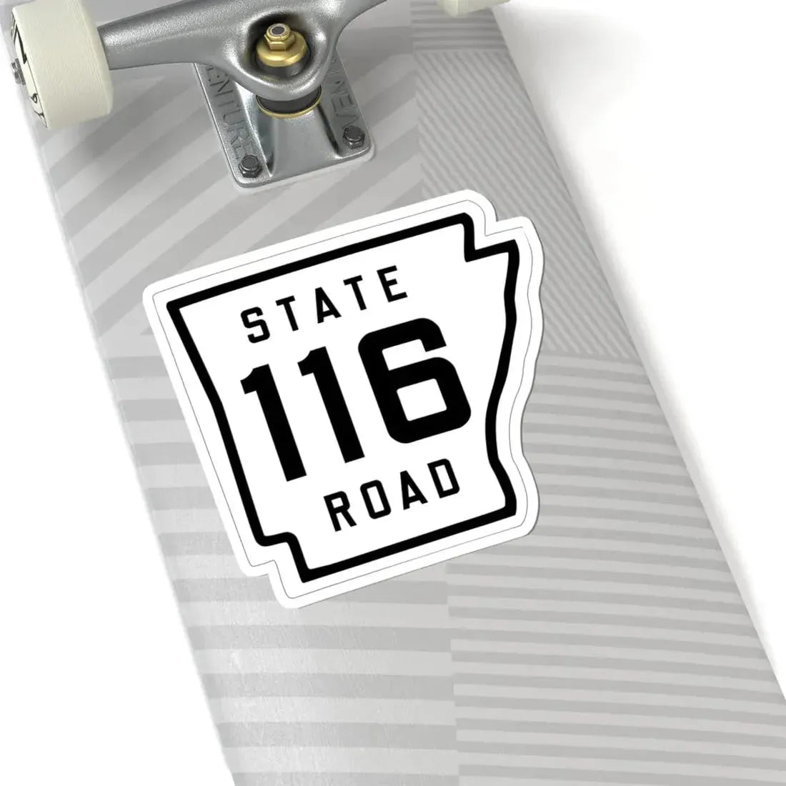 Arkansas 116 1926 (Arkansas) (Road Sign) STICKER Vinyl Kiss-Cut Decal - The Sticker Space