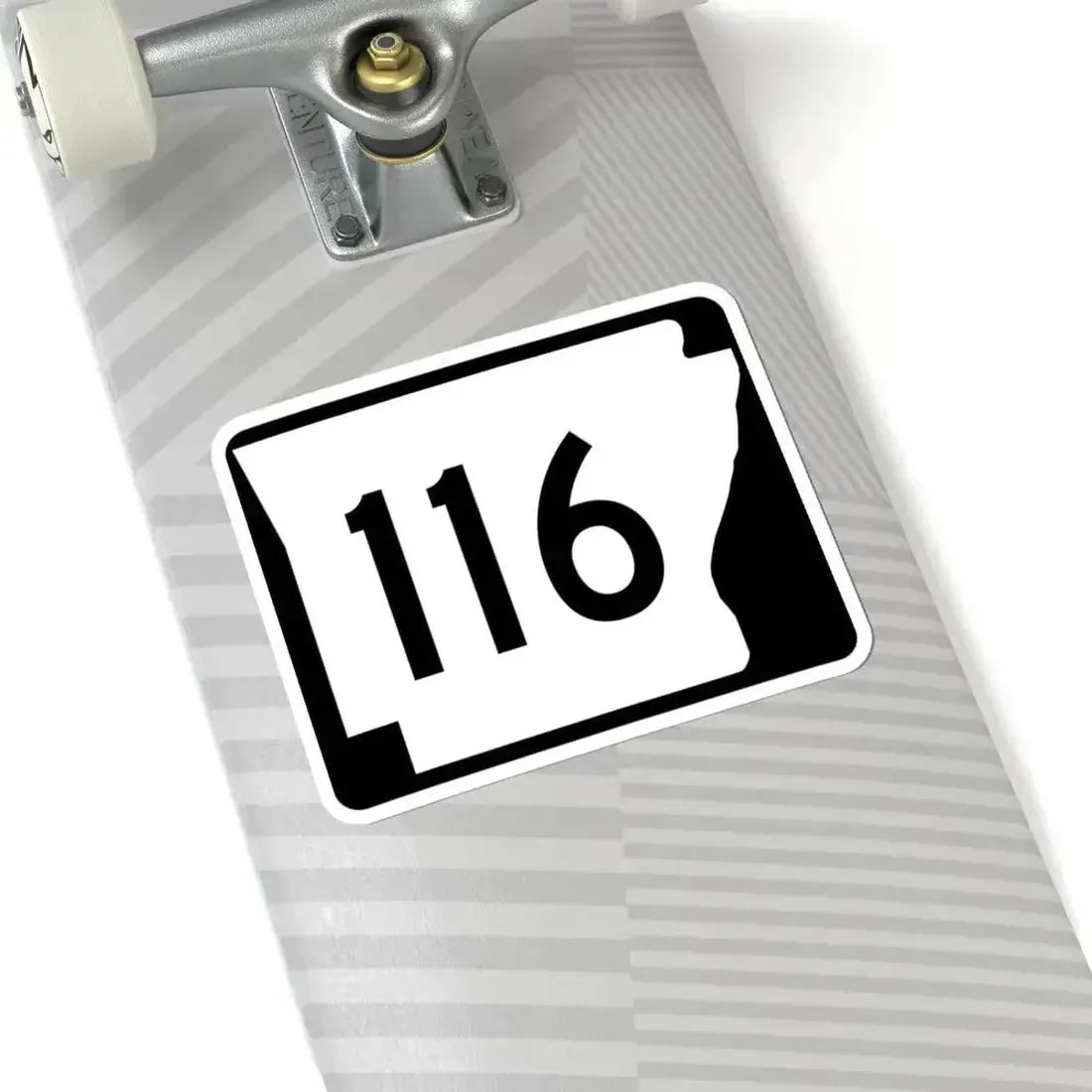 Arkansas 116 (Arkansas) (Road Sign) STICKER Vinyl Kiss-Cut Decal - The Sticker Space