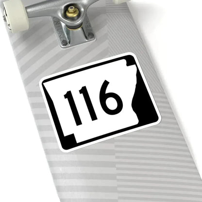 Arkansas 116 (Arkansas) (Road Sign) STICKER Vinyl Kiss-Cut Decal - The Sticker Space