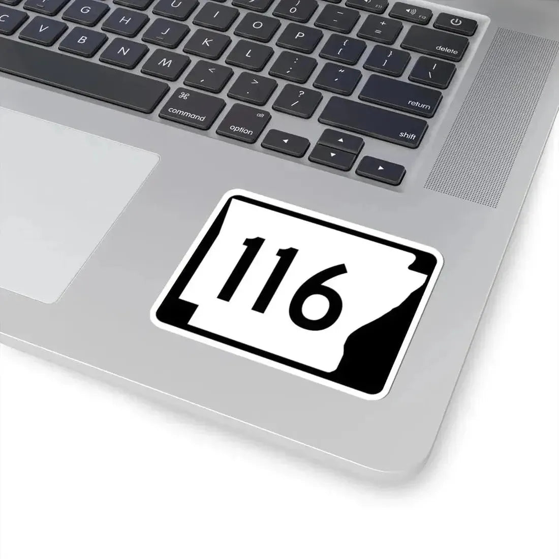 Arkansas 116 (Arkansas) (Road Sign) STICKER Vinyl Kiss-Cut Decal - The Sticker Space