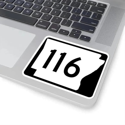 Arkansas 116 (Arkansas) (Road Sign) STICKER Vinyl Kiss-Cut Decal - The Sticker Space