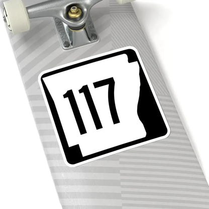 Arkansas 117 1970 (Arkansas) (Road Sign) STICKER Vinyl Kiss-Cut Decal - The Sticker Space