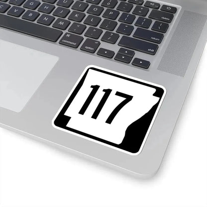 Arkansas 117 1970 (Arkansas) (Road Sign) STICKER Vinyl Kiss-Cut Decal - The Sticker Space