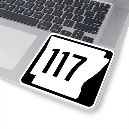 Arkansas 117 1970 (Arkansas) (Road Sign) STICKER Vinyl Kiss-Cut Decal - The Sticker Space