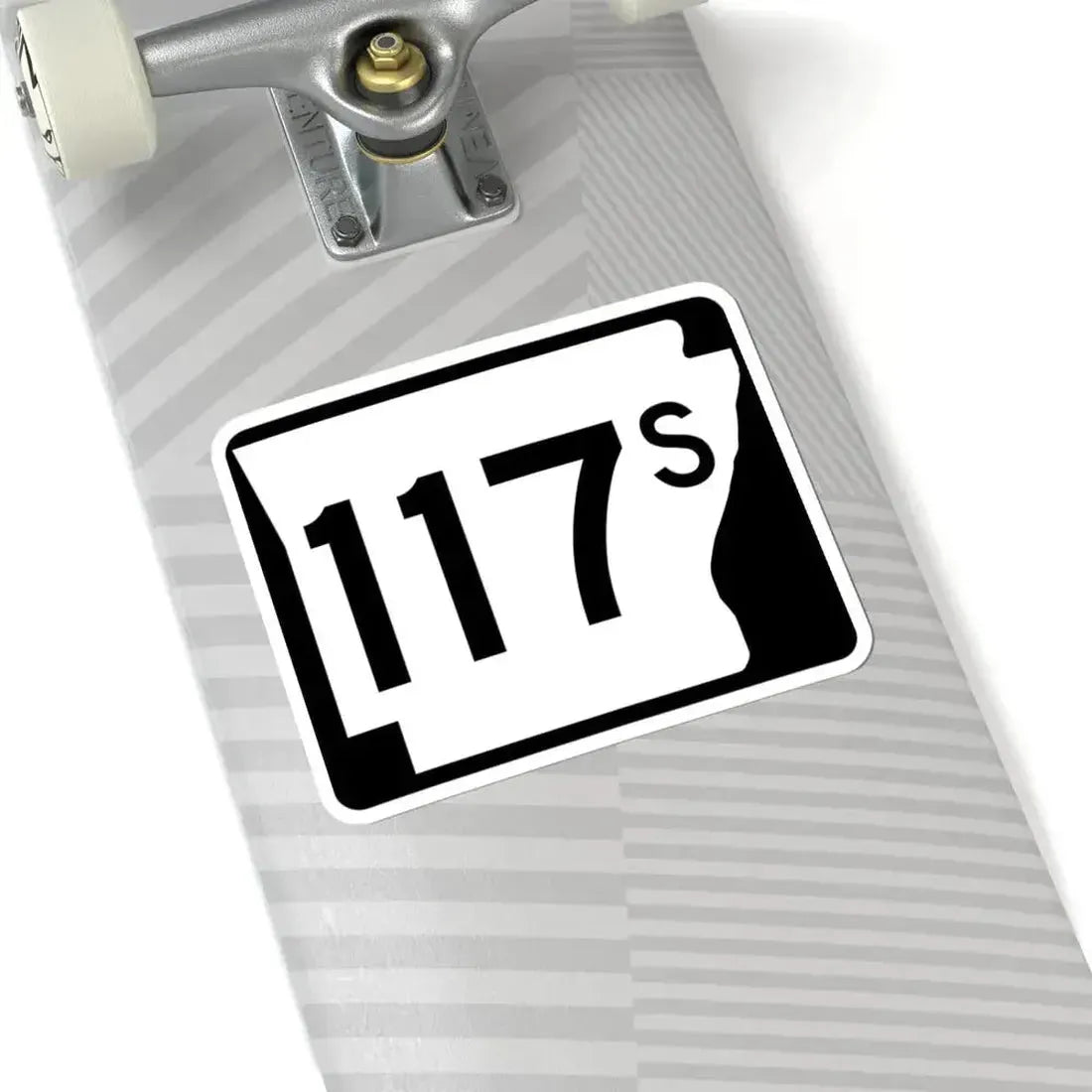 Arkansas 117S (Arkansas) (Road Sign) STICKER Vinyl Kiss-Cut Decal - The Sticker Space