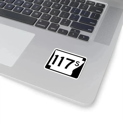 Arkansas 117S (Arkansas) (Road Sign) STICKER Vinyl Kiss-Cut Decal - The Sticker Space