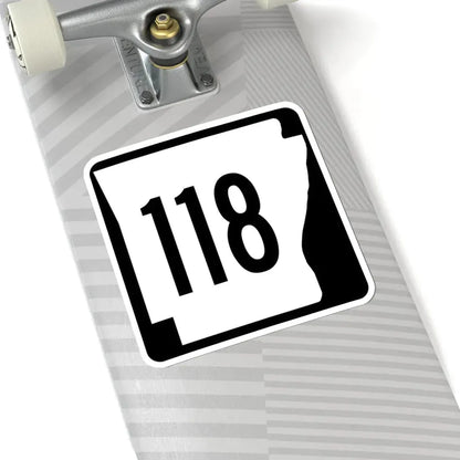 Arkansas 118 1970 (Arkansas) (Road Sign) STICKER Vinyl Kiss-Cut Decal - The Sticker Space