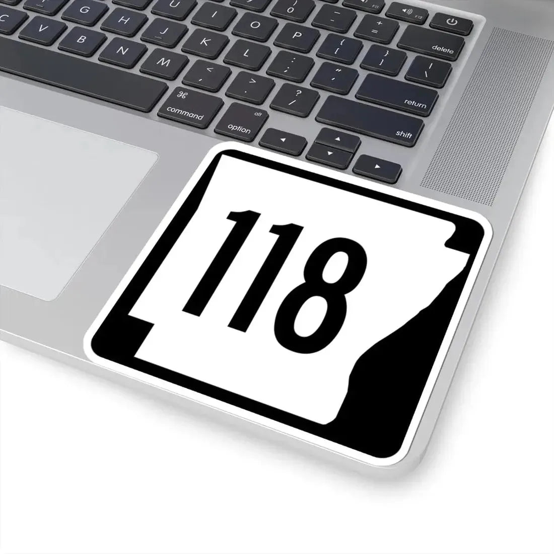 Arkansas 118 1970 (Arkansas) (Road Sign) STICKER Vinyl Kiss-Cut Decal - The Sticker Space