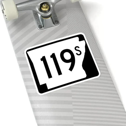 Arkansas 119S (Arkansas) (Road Sign) STICKER Vinyl Kiss-Cut Decal - The Sticker Space