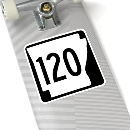 Arkansas 120 1970 (Arkansas) (Road Sign) STICKER Vinyl Kiss-Cut Decal - The Sticker Space