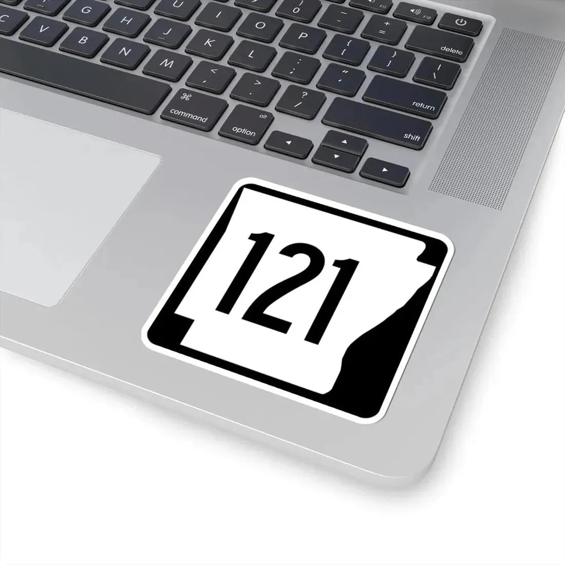 Arkansas 121 1970 (Arkansas) (Road Sign) STICKER Vinyl Kiss-Cut Decal - The Sticker Space