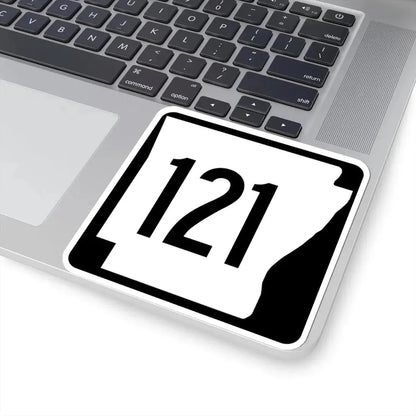 Arkansas 121 1970 (Arkansas) (Road Sign) STICKER Vinyl Kiss-Cut Decal - The Sticker Space