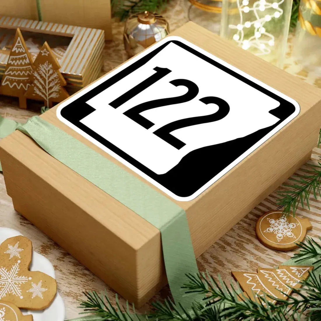 Arkansas 122 1970 (Arkansas) (Road Sign) STICKER Vinyl Kiss-Cut Decal - The Sticker Space