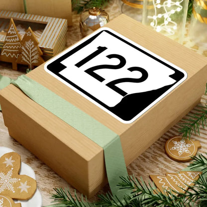 Arkansas 122 (Arkansas) (Road Sign) STICKER Vinyl Kiss-Cut Decal - The Sticker Space