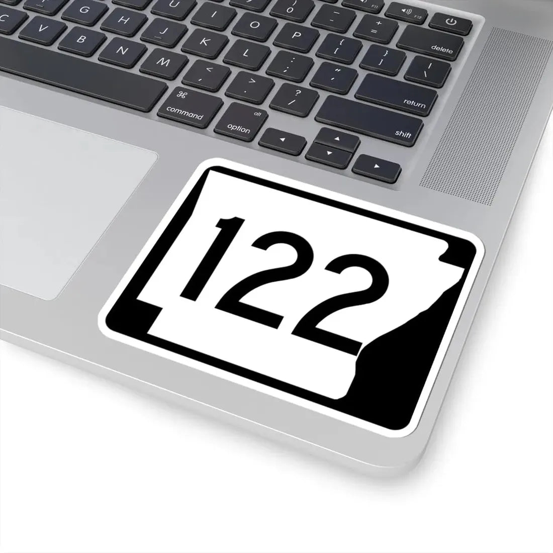 Arkansas 122 (Arkansas) (Road Sign) STICKER Vinyl Kiss-Cut Decal - The Sticker Space