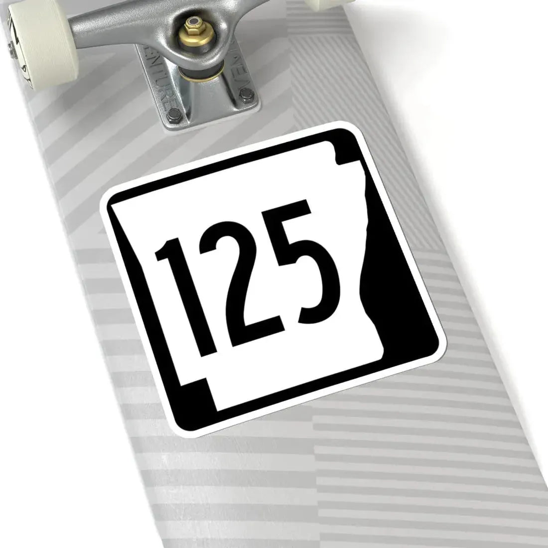 Arkansas 125 1970 (Arkansas) (Road Sign) STICKER Vinyl Kiss-Cut Decal - The Sticker Space