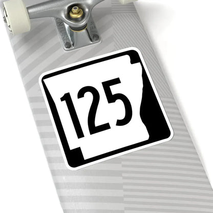 Arkansas 125 1970 (Arkansas) (Road Sign) STICKER Vinyl Kiss-Cut Decal - The Sticker Space