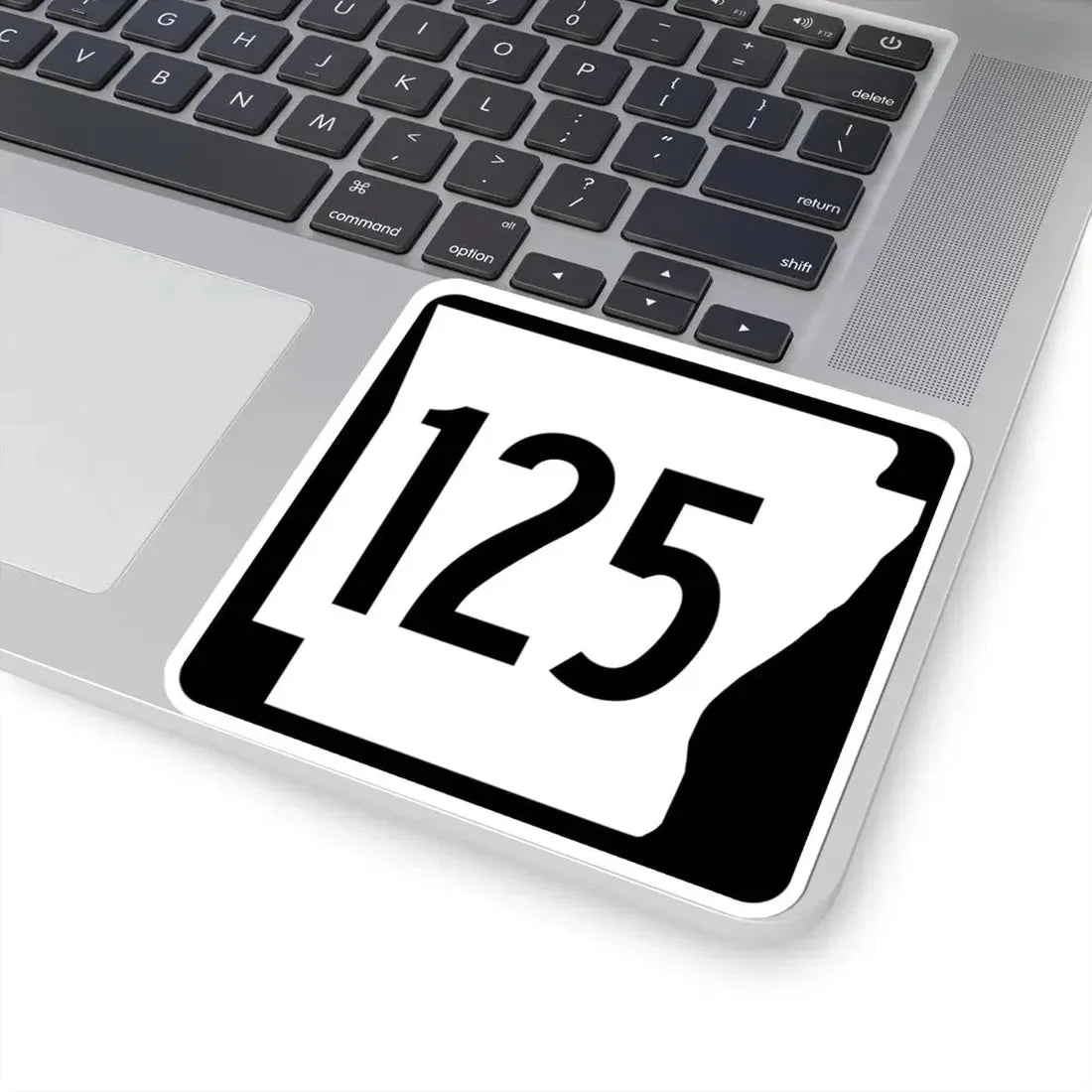 Arkansas 125 1970 (Arkansas) (Road Sign) STICKER Vinyl Kiss-Cut Decal - The Sticker Space