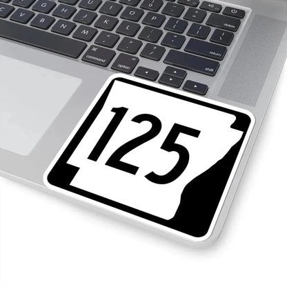 Arkansas 125 1970 (Arkansas) (Road Sign) STICKER Vinyl Kiss-Cut Decal - The Sticker Space