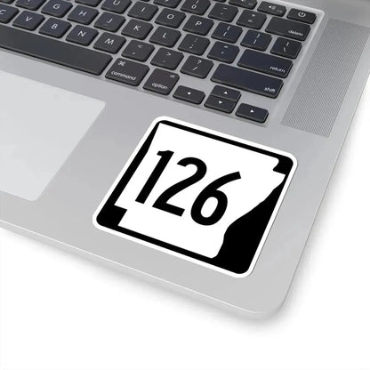Arkansas 126 1970 (Arkansas) (Road Sign) STICKER Vinyl Kiss-Cut Decal - The Sticker Space
