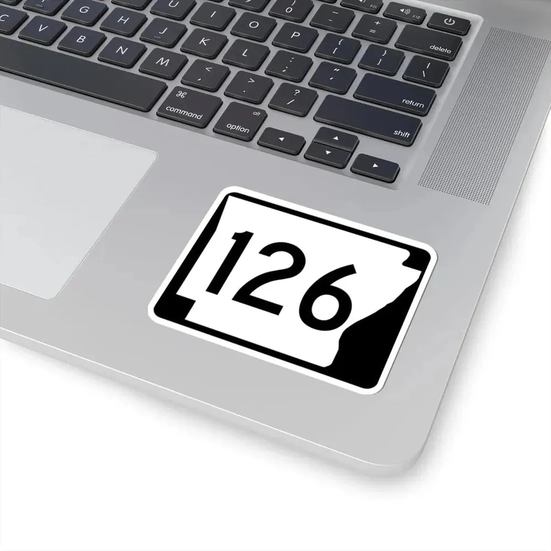 Arkansas 126 (Arkansas) (Road Sign) STICKER Vinyl Kiss-Cut Decal - The Sticker Space