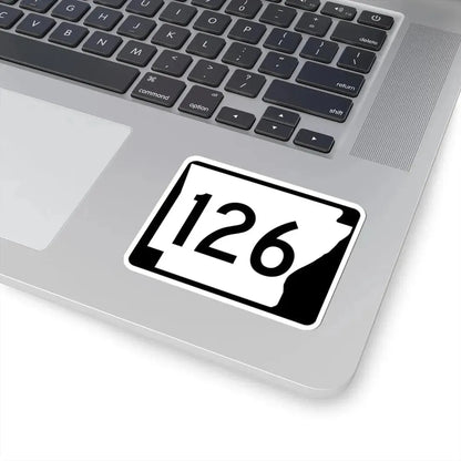 Arkansas 126 (Arkansas) (Road Sign) STICKER Vinyl Kiss-Cut Decal - The Sticker Space