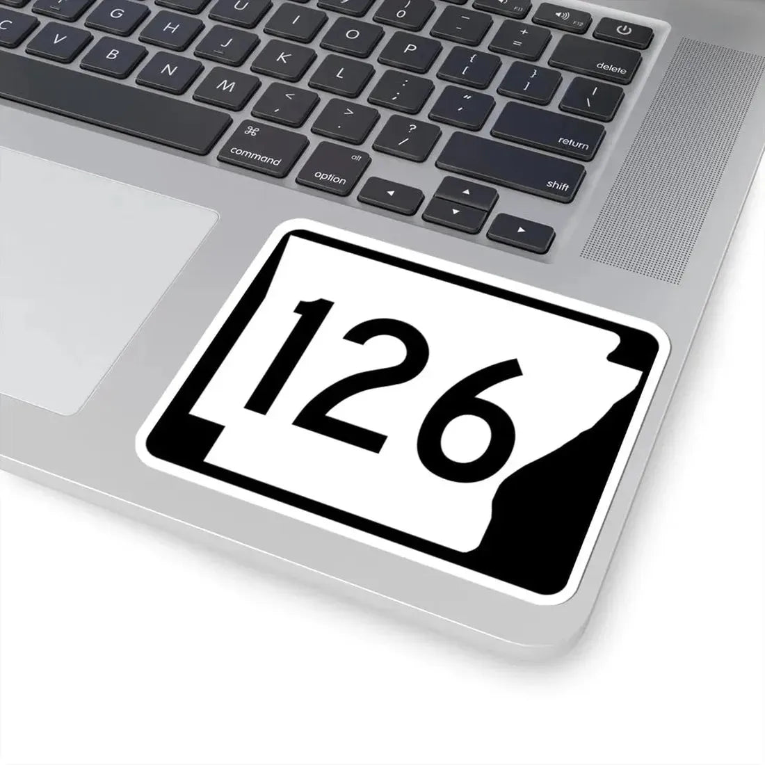 Arkansas 126 (Arkansas) (Road Sign) STICKER Vinyl Kiss-Cut Decal - The Sticker Space