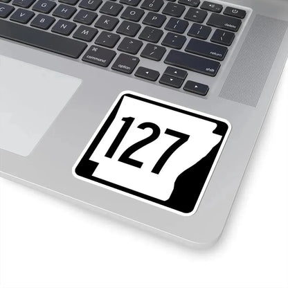 Arkansas 127 1970 (Arkansas) (Road Sign) STICKER Vinyl Kiss-Cut Decal - The Sticker Space