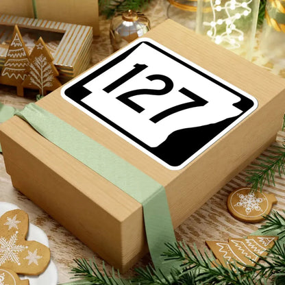 Arkansas 127 (Arkansas) (Road Sign) STICKER Vinyl Kiss-Cut Decal - The Sticker Space