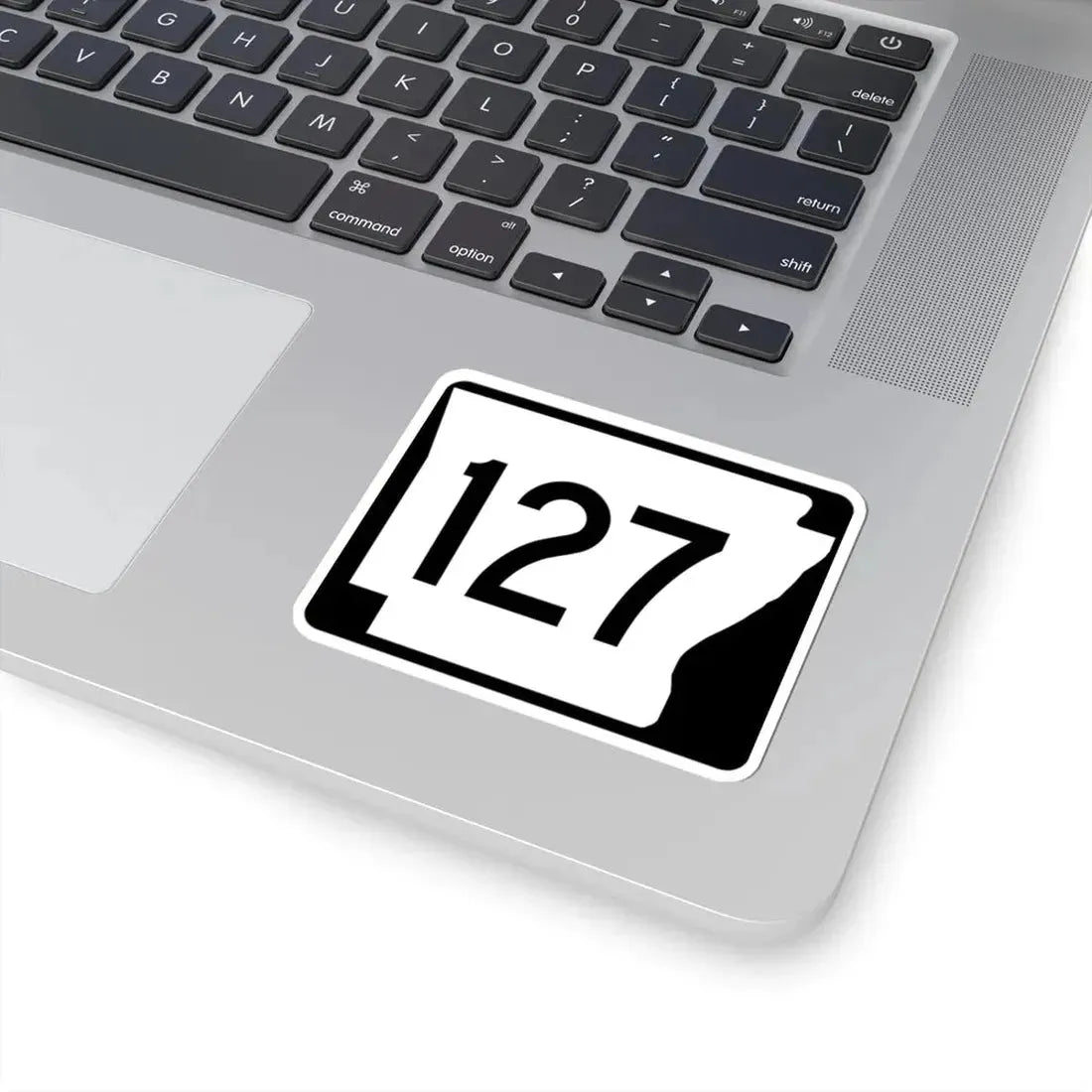 Arkansas 127 (Arkansas) (Road Sign) STICKER Vinyl Kiss-Cut Decal - The Sticker Space