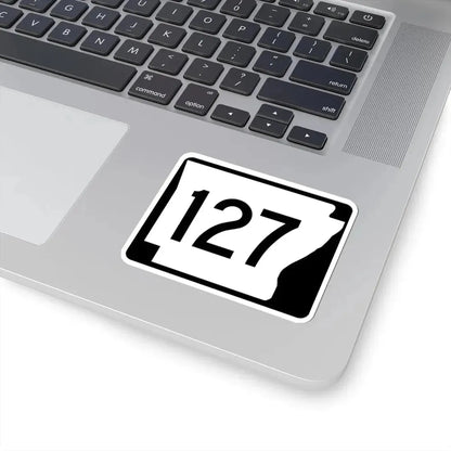 Arkansas 127 (Arkansas) (Road Sign) STICKER Vinyl Kiss-Cut Decal - The Sticker Space