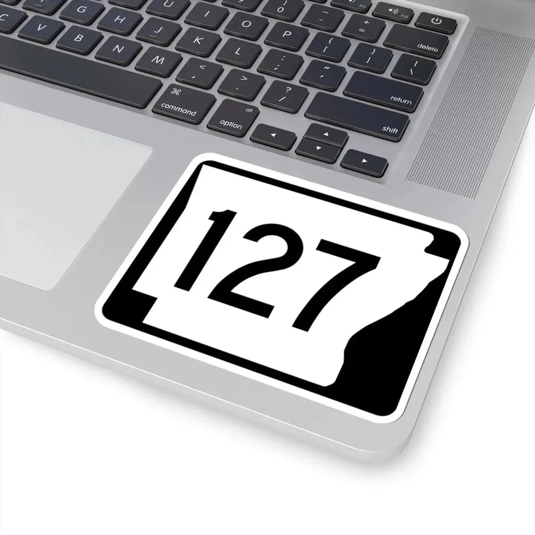 Arkansas 127 (Arkansas) (Road Sign) STICKER Vinyl Kiss-Cut Decal - The Sticker Space