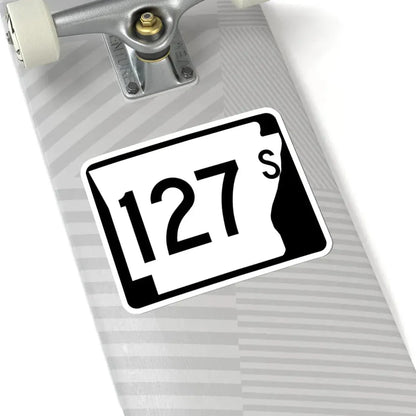 Arkansas 127S (Arkansas) (Road Sign) STICKER Vinyl Kiss-Cut Decal - The Sticker Space