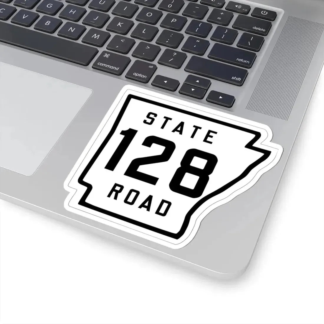 Arkansas 128 1926 (Arkansas) (Road Sign) STICKER Vinyl Kiss-Cut Decal - The Sticker Space